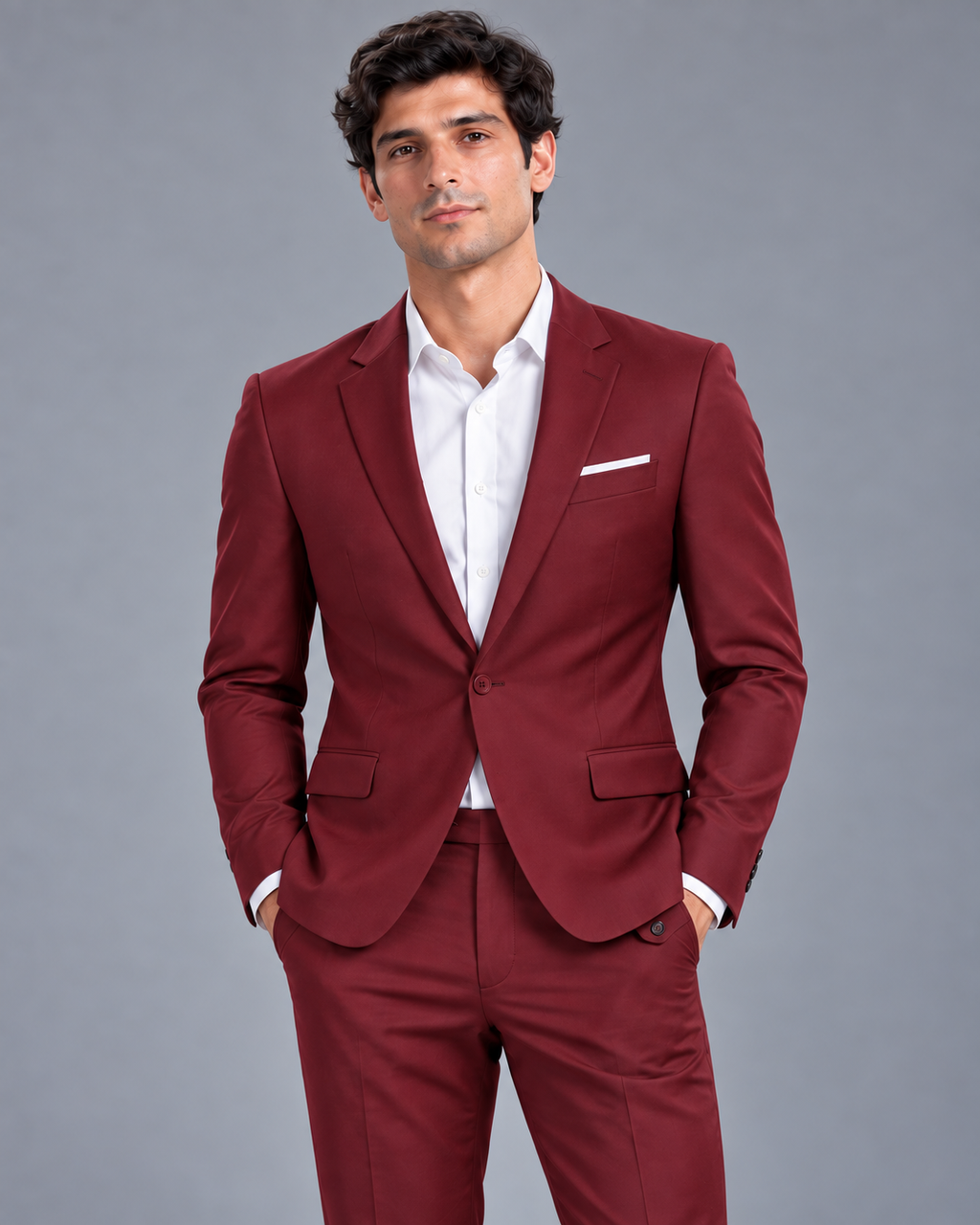 Lodemi Two-Piece Tailored Suit, view 3