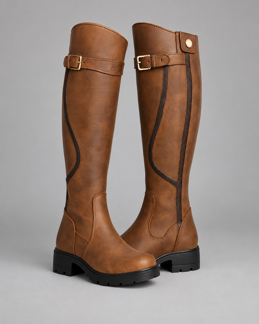 Lodemi Block-Heel Riding Boots, view 1